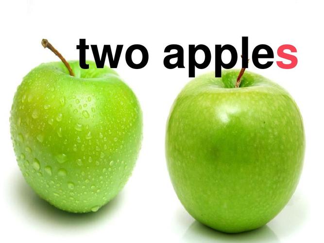 two apples