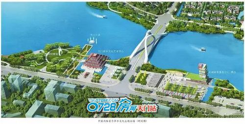 北湖湿地公园规划效果图