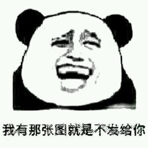 微信滑稽搞怪熊猫头斗图表情包