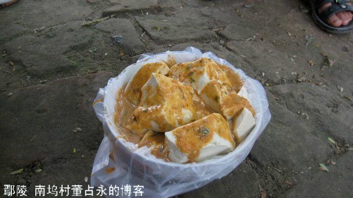 图片乡村:河南农村美食热豆腐(许昌鄢陵陶城乡东贾庄村)