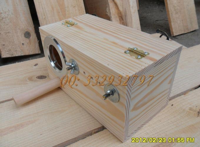 冲钻 松木制大号玄凤大头美声牡丹鹦鹉繁殖箱 鸟窝 鸟巢 鸟屋鸟具