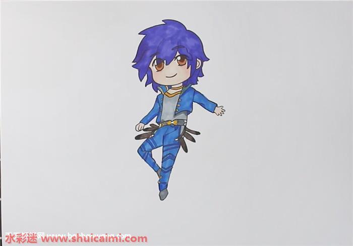 斗罗大陆唐三怎么画斗罗大陆唐三简笔画图片