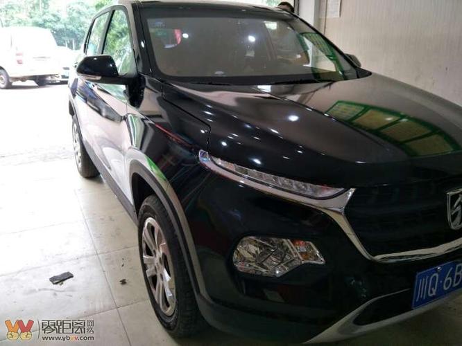 宜宾德强车改宝骏510整车亮光黑改色贴膜效果图