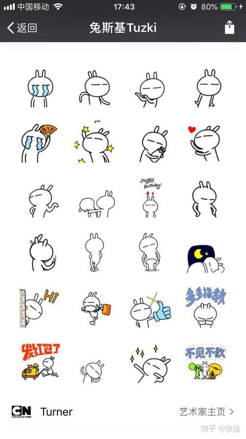 兔斯基的表情包又出新的了吗?现在一共有几套?