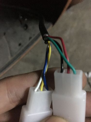 电动车3速6线转把怎么接线,颜色不一样