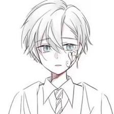 手绘 男生头像