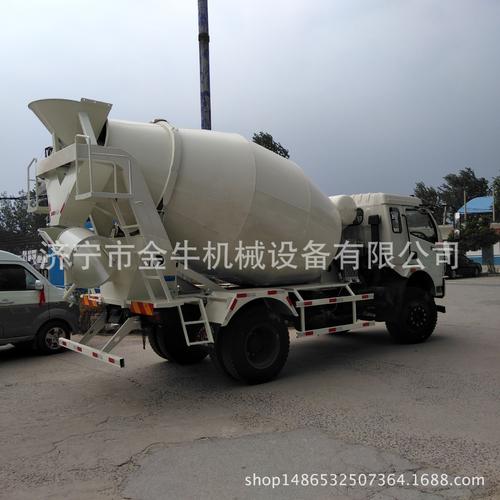 黄牌照混凝土水泥罐车 乡村公路施工用水泥搅拌车 混凝土运输车