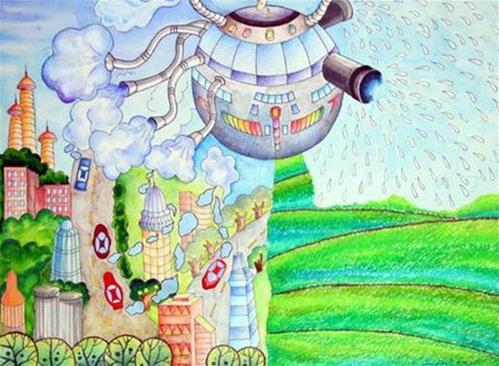 怎样画儿童科幻画教程 科幻世界怎么画