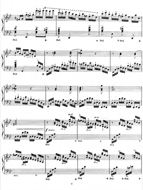 96莫什科夫斯基练习曲作品72之2_琴谱_娱乐_音乐