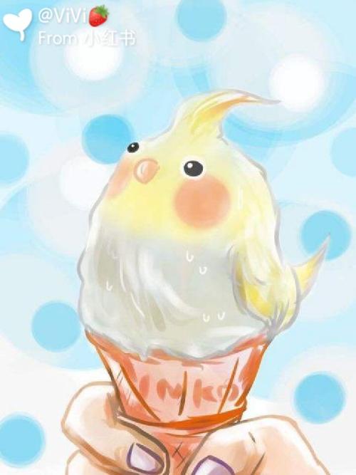 玄凤鹦鹉q版图分享_鹦鹉_玄凤_宠物_我家宠物好可爱_宠物_宠物其他