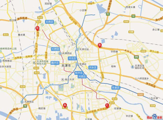 求天津外环线高清图片