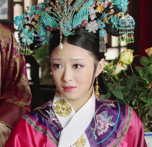 甄嬛传 华妃 簪子 步摇 护甲 点翠