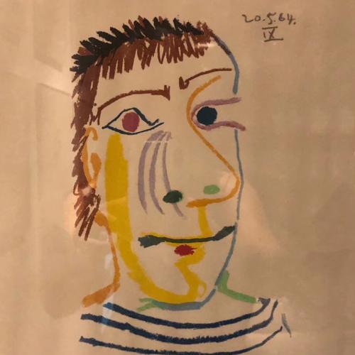 毕加索晚期的几幅小画_绘画_文化娱乐_绘画_小红书