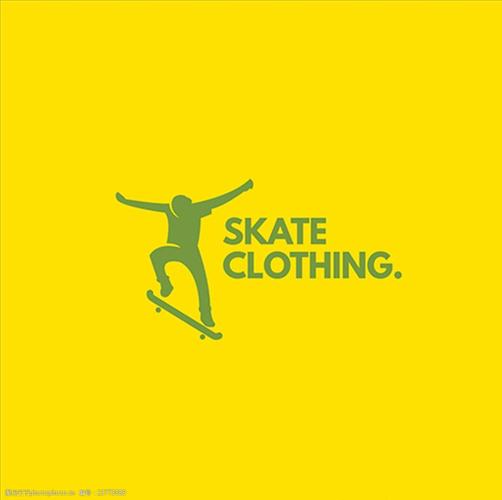 滑板用品俱乐部logo标志