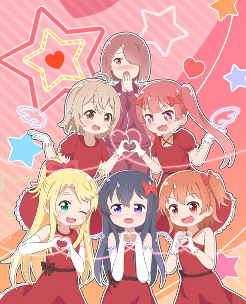 【天使降临到我身边!】白咲花&星野日向&姬坂乃爱&星野宫子(角色整合)