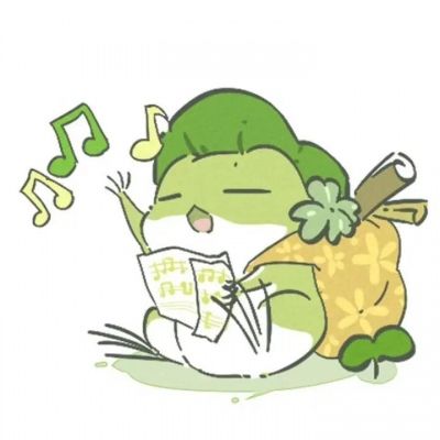 2020最新可爱青蛙头像大全_绿色卡通风青蛙头像下载