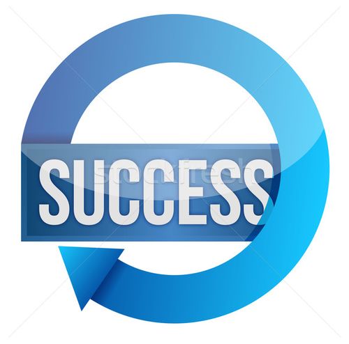 成功    业务    背景 / work flow chart, your way to success