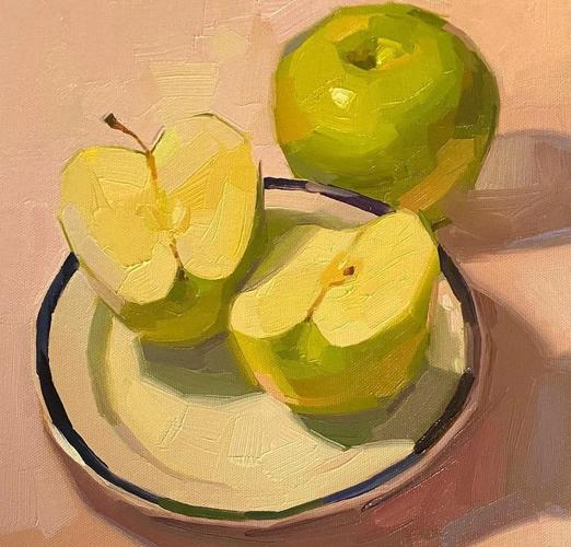 水粉画教程颜色通透的色彩形体概括简洁耐看