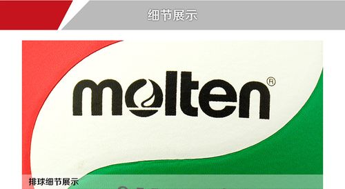 摩腾(molten)v4m4000 排球 软排 pu 室内外 4号 儿童 学生 训练 比赛