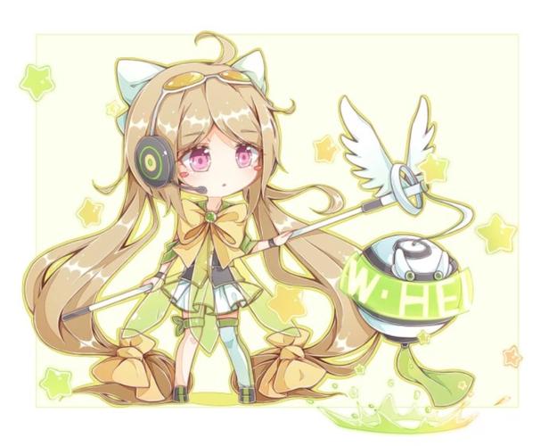 分享一波王者荣耀q版形象之大乔(十二期)