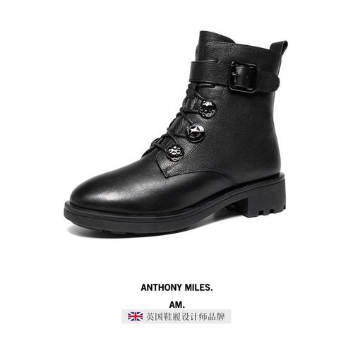 Anthony miles,anthonymiles anthony miles马丁靴女靴acj21d007