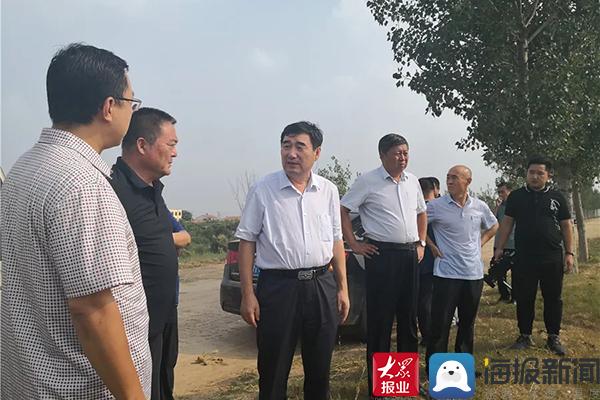 贾善银到无棣县督导河长制工作