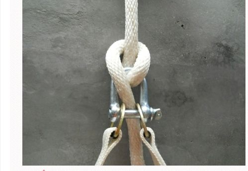 外墙滑板绳子打结的步骤图