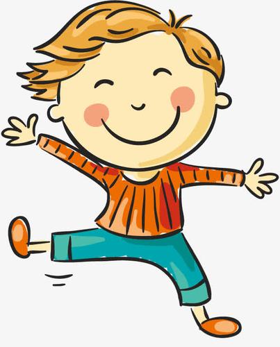 关键词 : 男生,拥抱,卡通,笑脸,张开双臂,短发,插图