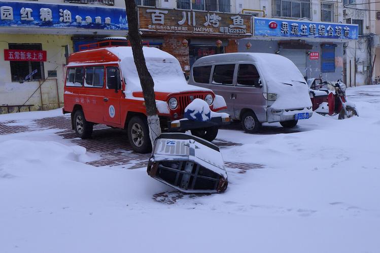 黑龙江再迎暴风雪积雪已达34厘米