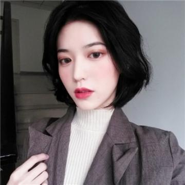 韩国短发复古美女头像精选2020 我就短发咋地,女生