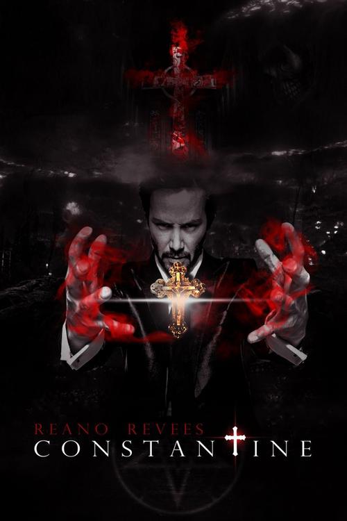 康斯坦丁 电影海报 - 视觉中国设计师社区