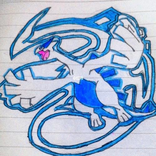 洛奇亚_精灵宝可梦_绘画_文化_绘画