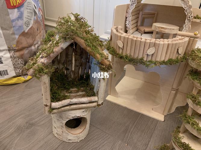 仓鼠笼造景家具丨diy实木手工_手工制作_diy_仓鼠_家具_实木_夏天去哪