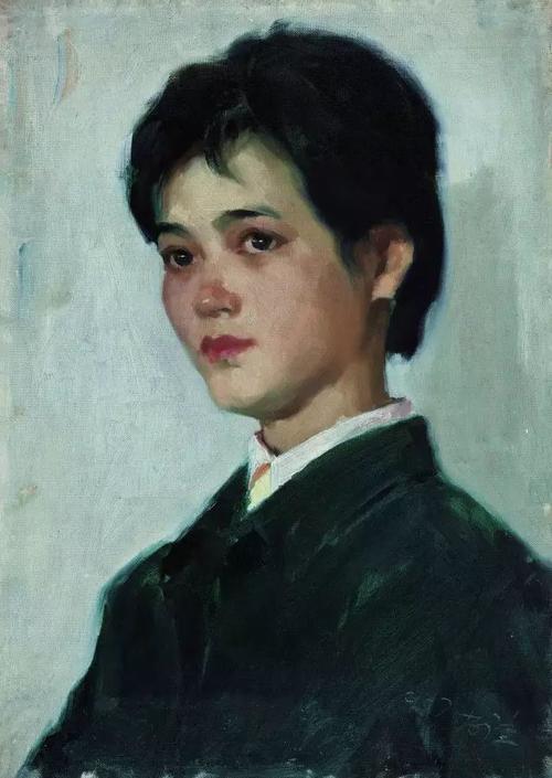 靳尚谊经典人物肖像作品174幅 (60年跨度)_微油画_零