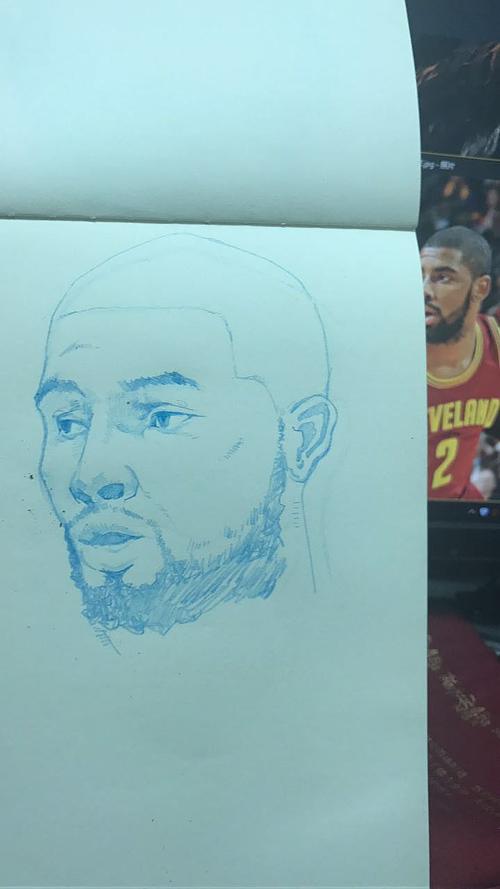 nba球星-欧文插画习作