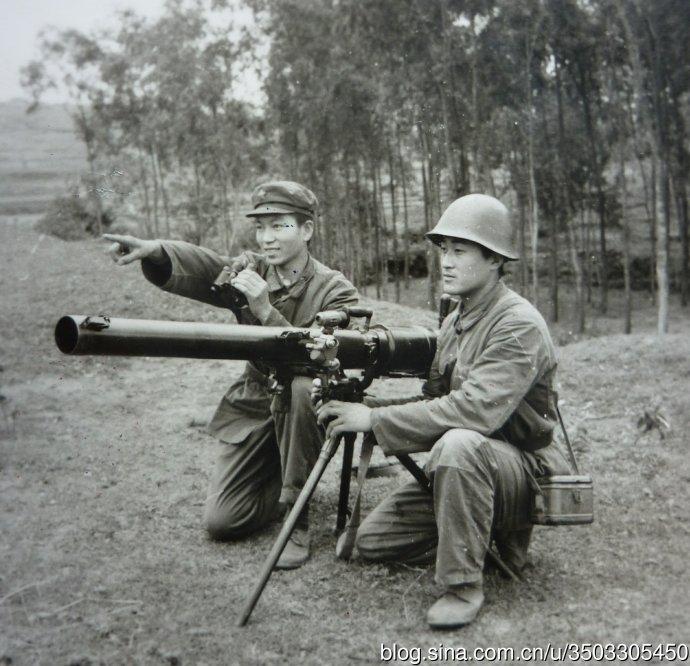 对越自卫还击作战中的八二无后坐力炮
