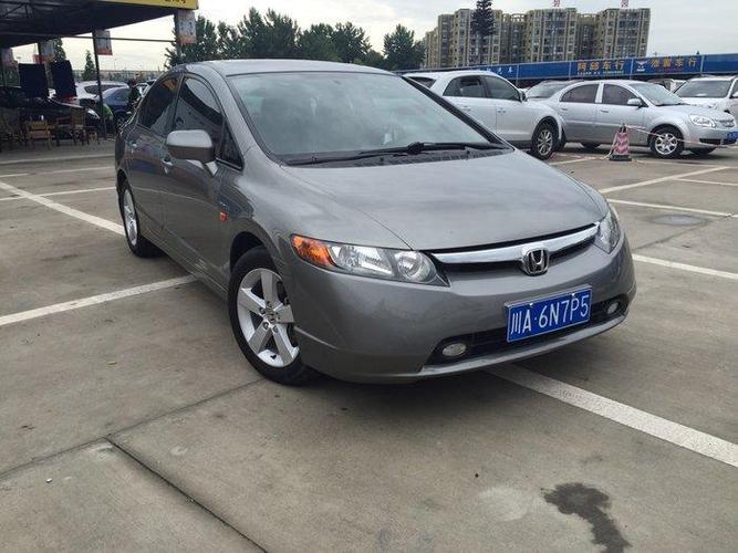 成都2008年9月本田思域2008款思域18l自动纪念豪华版银灰