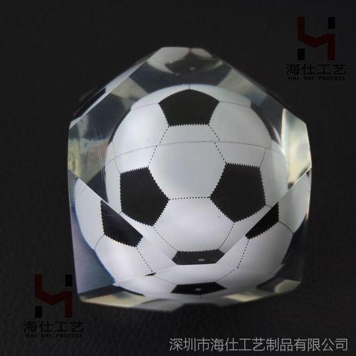 定制内埋水晶胶圆球工艺礼品 poly产品圆形足球模型倒胶内埋加工