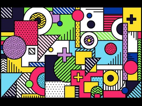 灵感_孟菲斯风格-花瓣网|陪你做生活的设计师 | ance