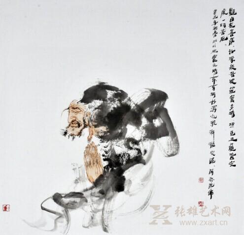 郭有河写意人物画:处世哲学与艺术精神