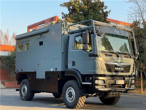 汕德卡四驱房车德国曼的血统137万现车