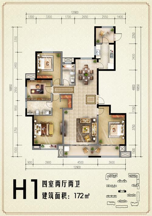 保利拉菲公馆朗菲园西区电梯房南北通透4室2厅楼层好