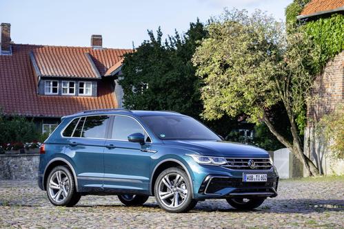 大众预告全新的 2022 tiguan allspace 将于 5 月 12