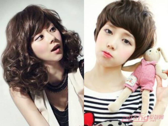 冬季日系时尚甜美短卷发发型