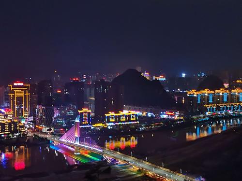 寿城贺州夜景