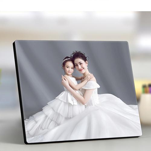 婚纱照摆台照片相框儿童照水晶相片制作冲洗放大磨砂