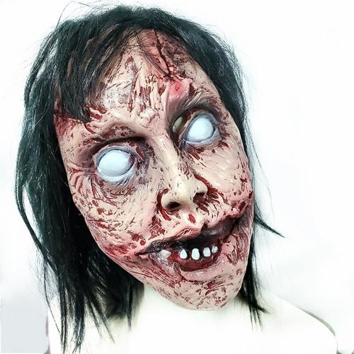 厉鬼将映扶桑嫂面具吓人密逃道具剧本杀场景npc女鬼头套恐怖夜光