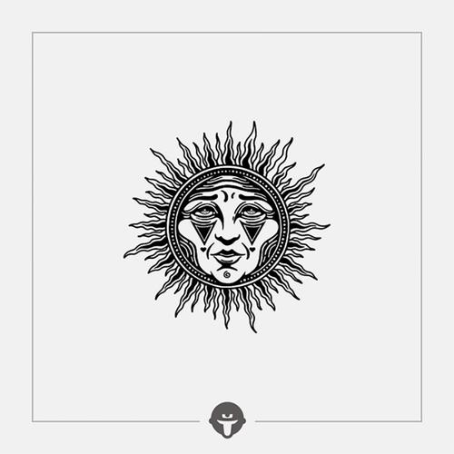 再变@become 原创纹身贴防水男 持久 太阳神 埃及街头民族图腾