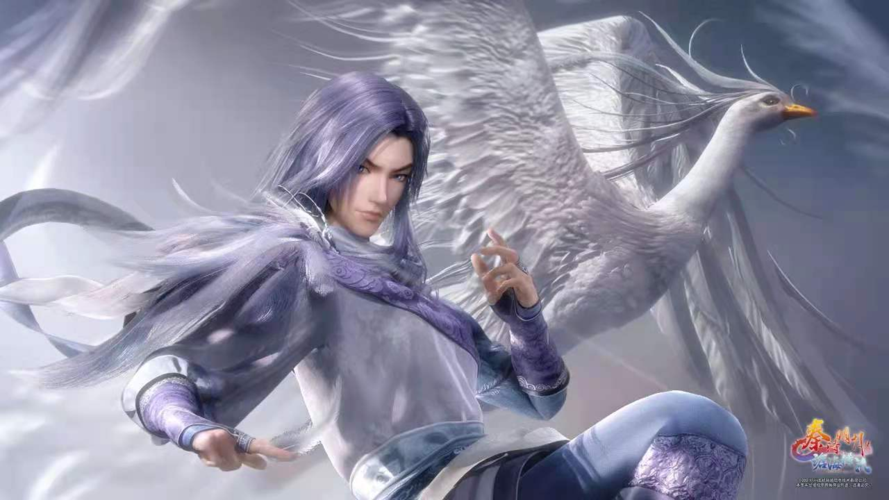 壁纸有凤来仪秦时明月白凤壁纸