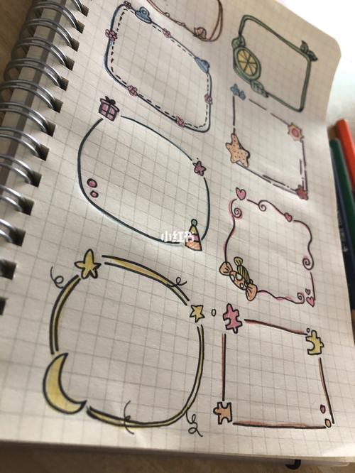 又一波可爱的手帐边框78